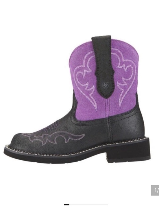 Ariat Other - Ariat  Fatbaby Heritage Harmony Western Boot Size 6 Youth